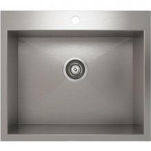 Pro Chef IH0-TS-23209 - ProInox H0 sink topmount, single 21X16X9