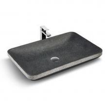 Unik Stone Canada LMG-024 - Stone Vessel Sink 24 in -