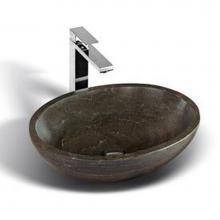 Unik Stone Canada LPG-010 - Stone Vessel Sink 20 in -