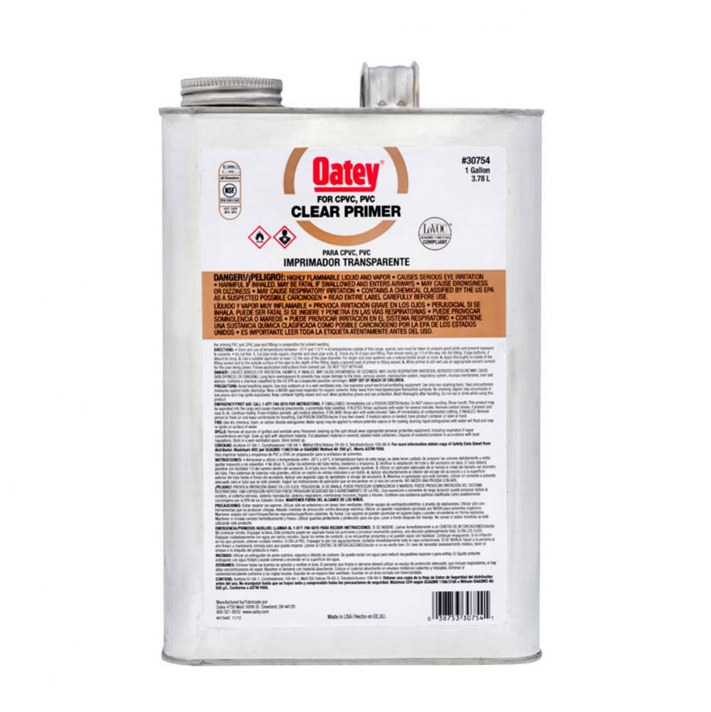 Gal Clear Primer - Nsf Listed