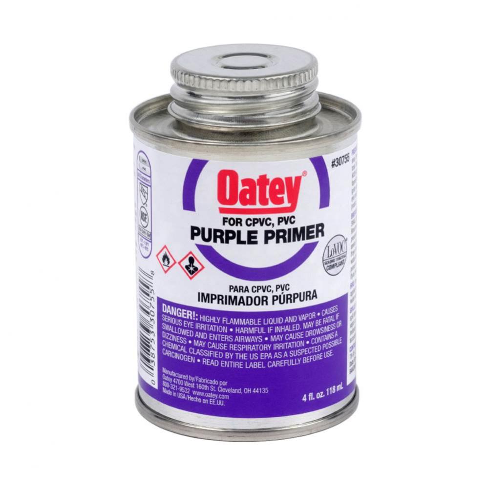 4 Oz Purple Primer - Nsf Listed