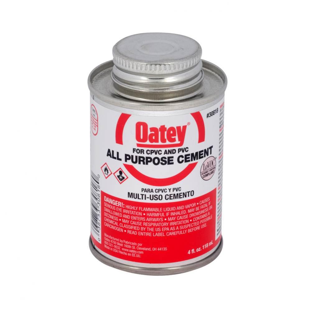 4 Oz All Purpose Cement Clear