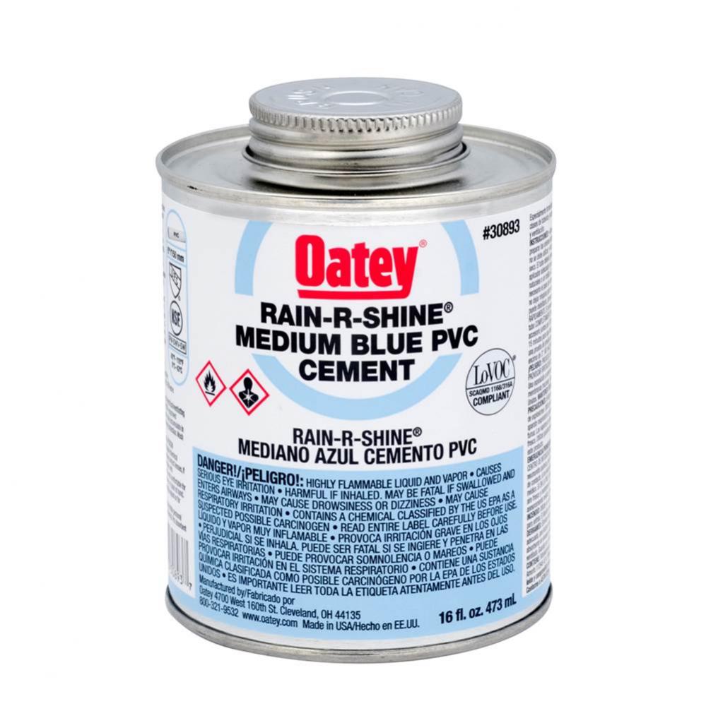 16 Oz Pvc Rain-R-Shine Blue Cement