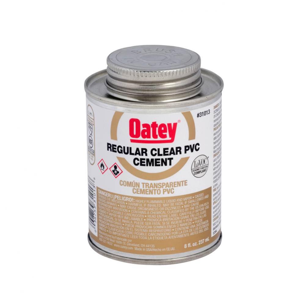 8 Oz Pvc Regular Clear Cement
