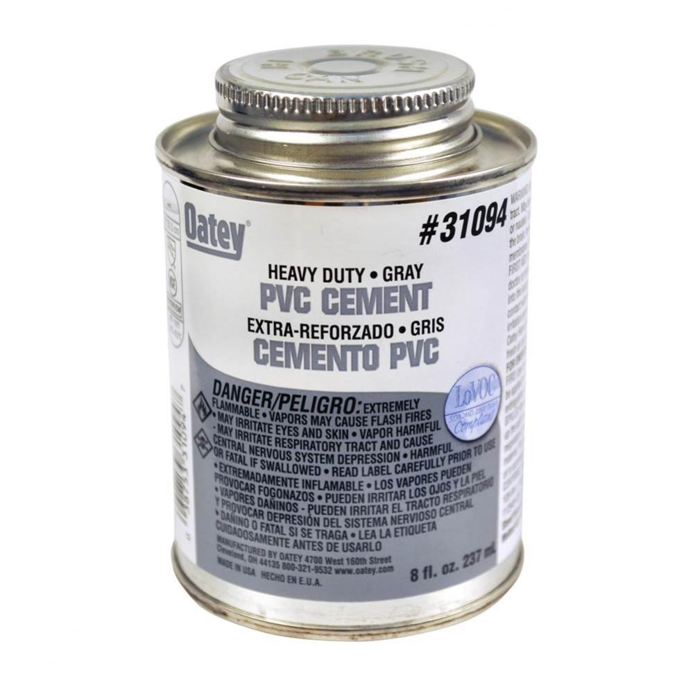 8 Oz Pvc Heavy Duty Gray Cement