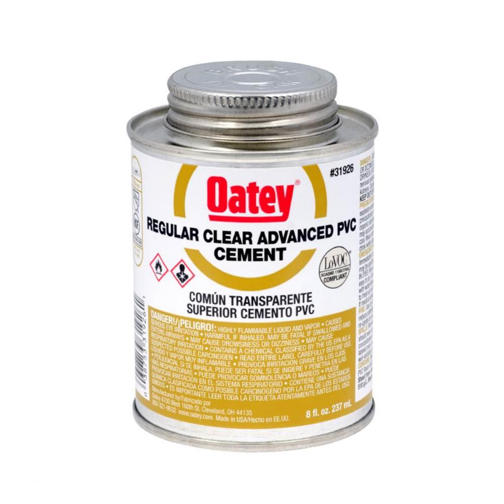 8 Oz Pvc Cement Regular Clear Advanced
