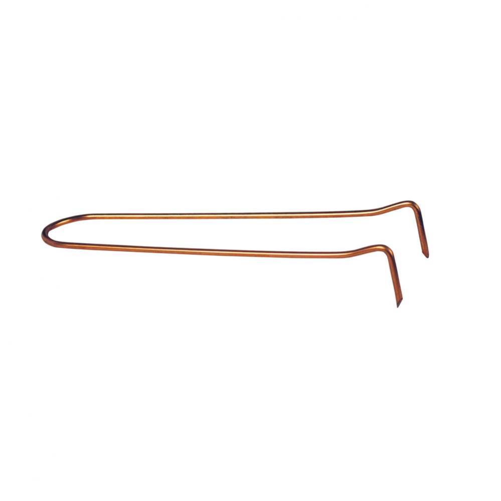 Pipe Hook 3/4 X 6 In. Copper 12 Pack