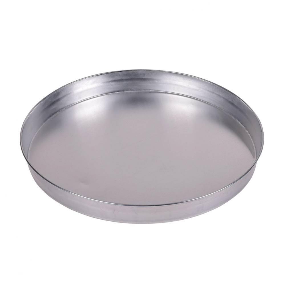 22 In. Aluminum Water Heater Pan W/O Hole
