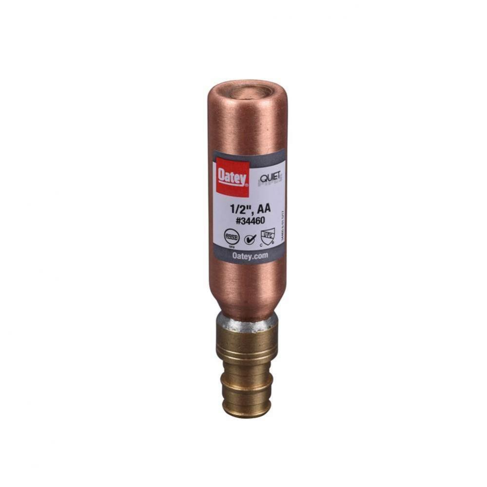 Quiet Pipe Hammer Arrestor, 1/2 In, F1960,  Straight, Aa