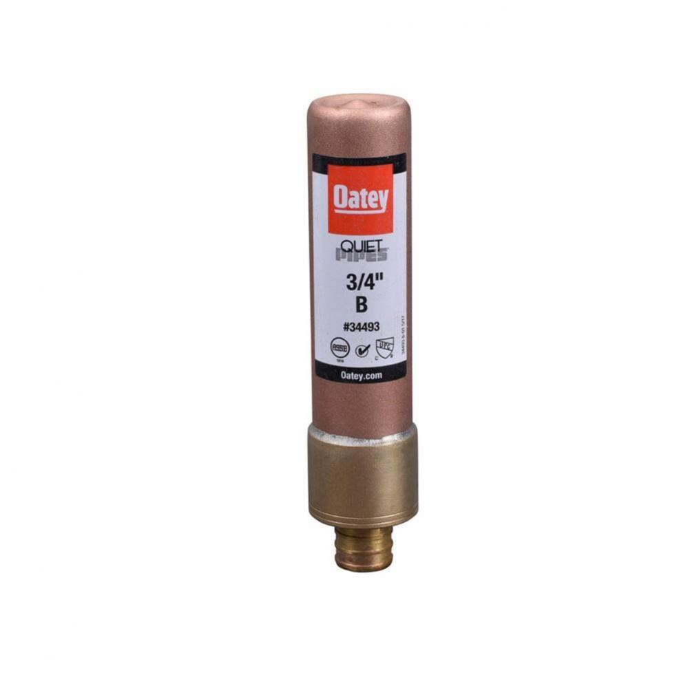 Quiet Pipe Hammer Arrestor, 3/4 In., F1807 Straight, B