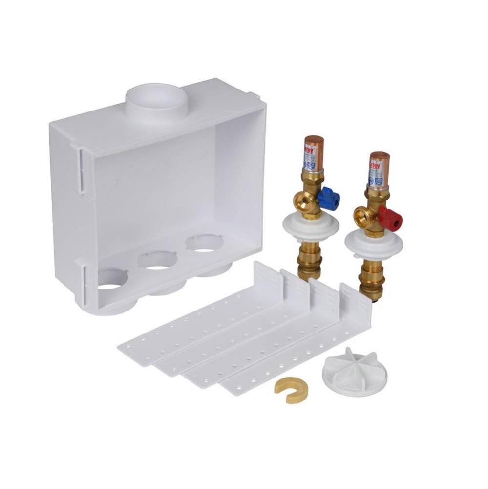 Quadtro- 1/4 Trn- Push Connect- Ham- Cont Pk