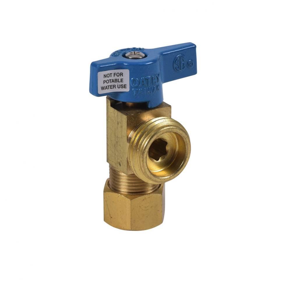 Valve-1/4 Turn Short W/Uns Blue Nut