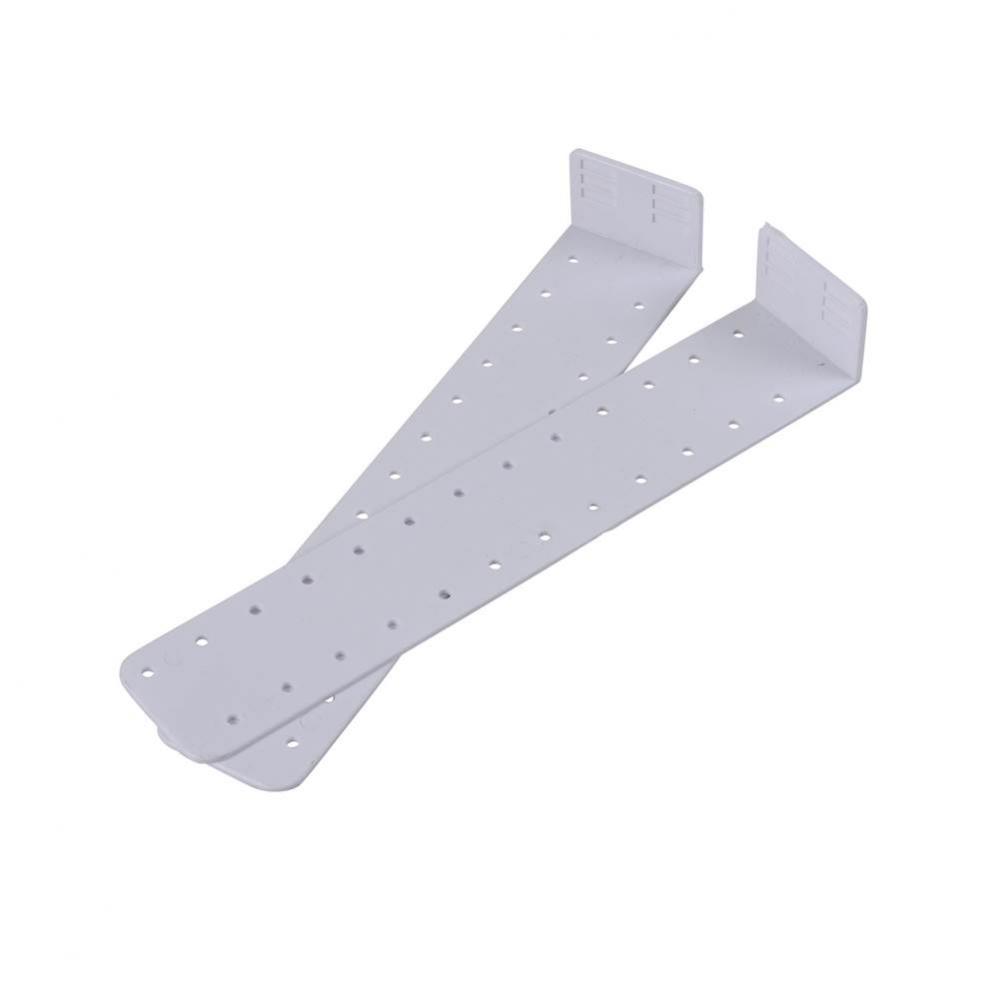 Brackets, 12 In. Long Plastic