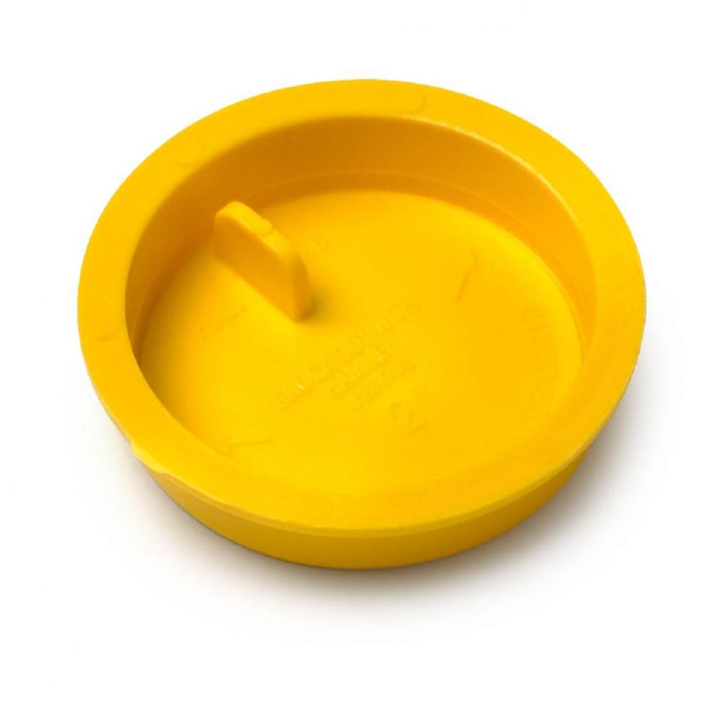 2 In. Knockout Test Cap Barcode