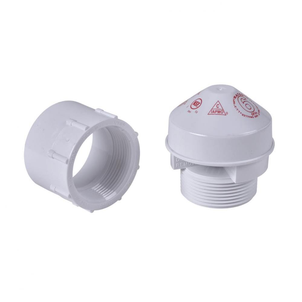 20 Branch, 8 Stack Dfu Sure-Vent, 1.5 In, W/Pvc Adapter