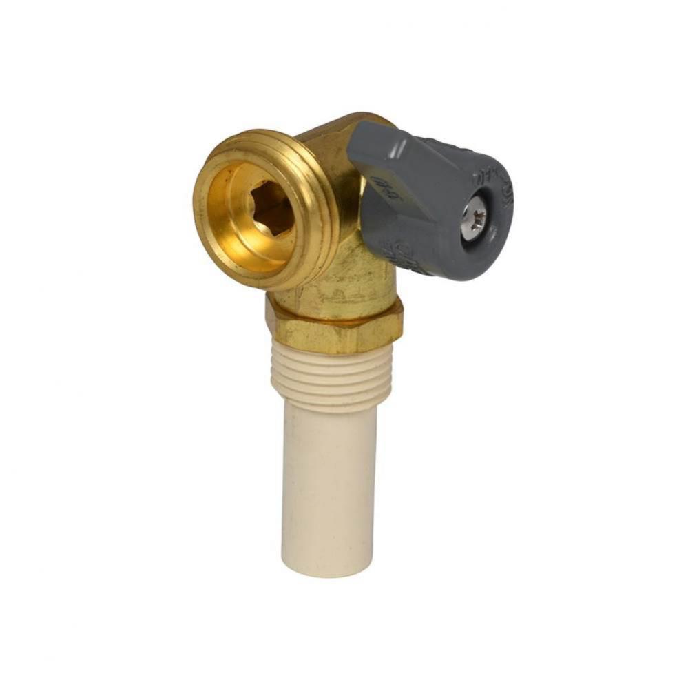 Wmob Valve, 1/4 Turn, Cpvc, No Hammer, Side Hdl, Left