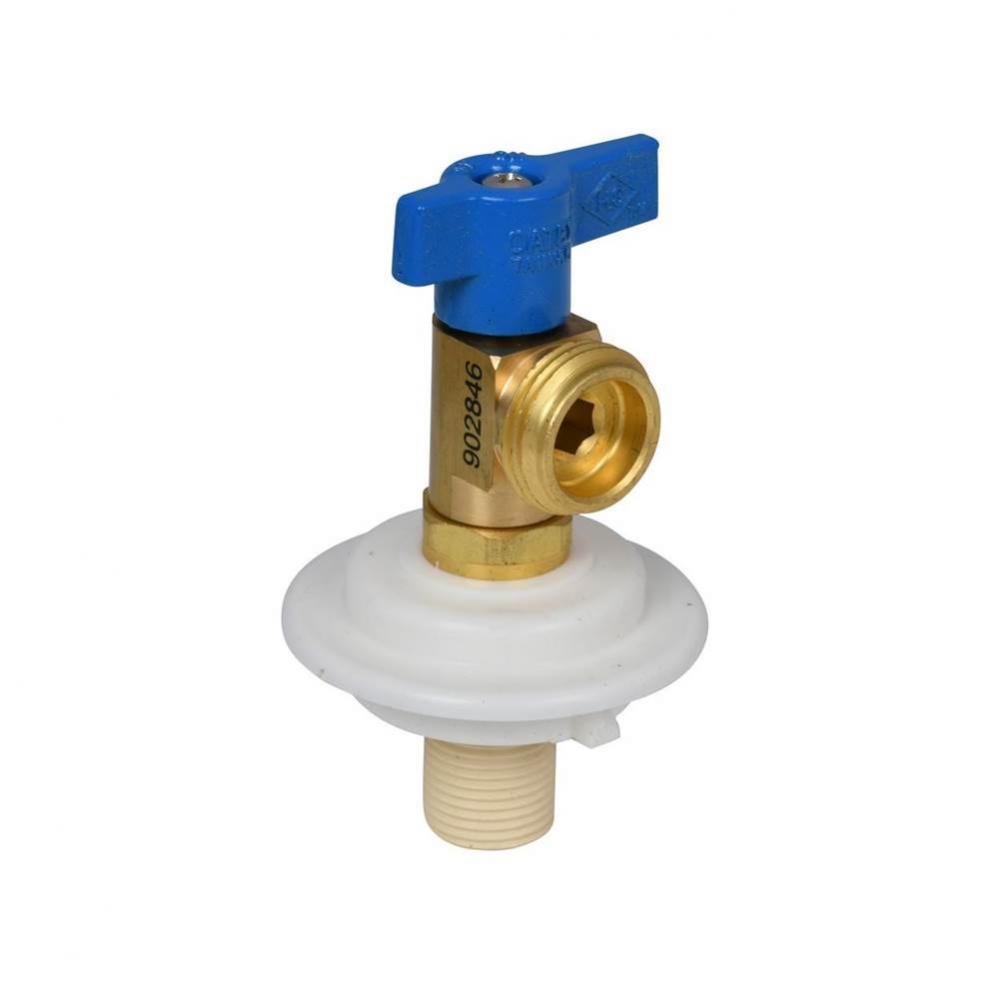Quadtro Valve, 1/4 Turn, Cpvc, No Hammer Right