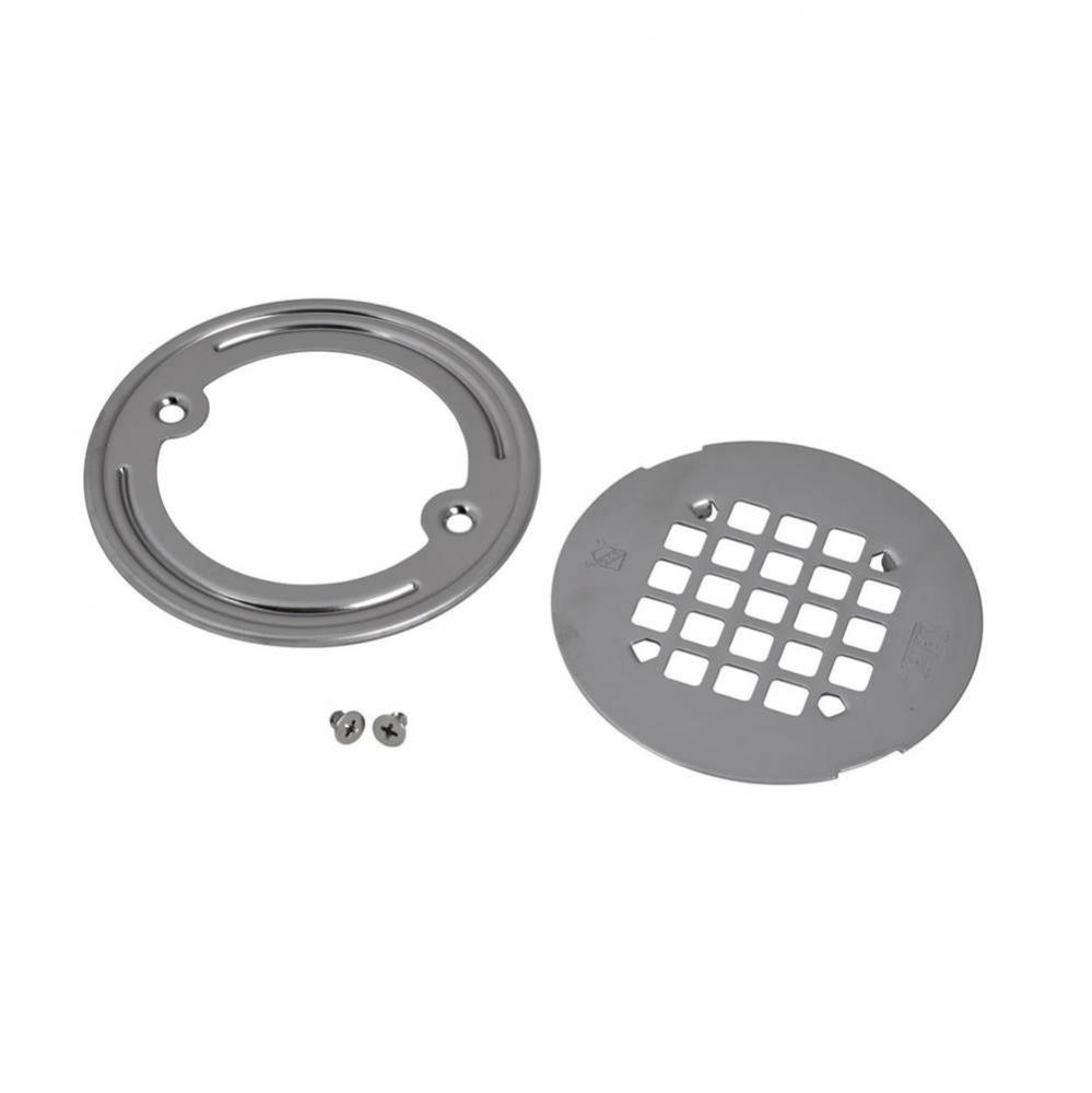 Round Polished Ss Snap In Strainer W/Ring