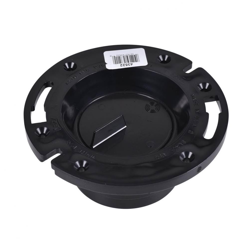 3-4 In. Long Pattern Level-Fit Flange W/Cap Abs