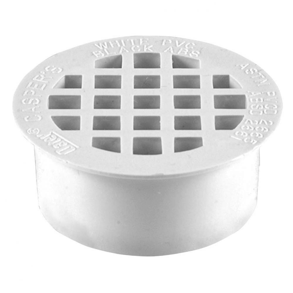 2 In. All Plastic Snap-In Drain Pvc