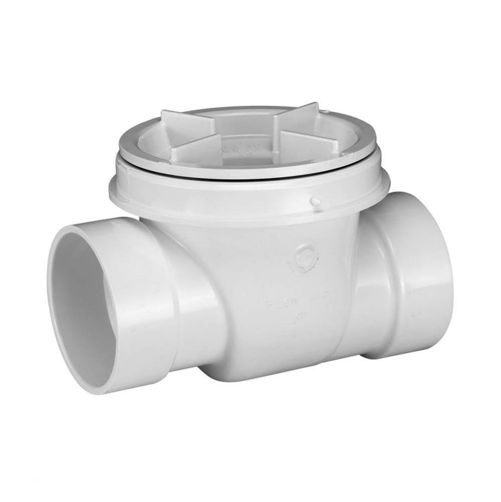 4 In. Pvc Backwater Valve
