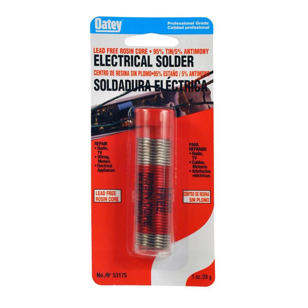 1 OZ LEAD FREE ROSIN CORE CARDED