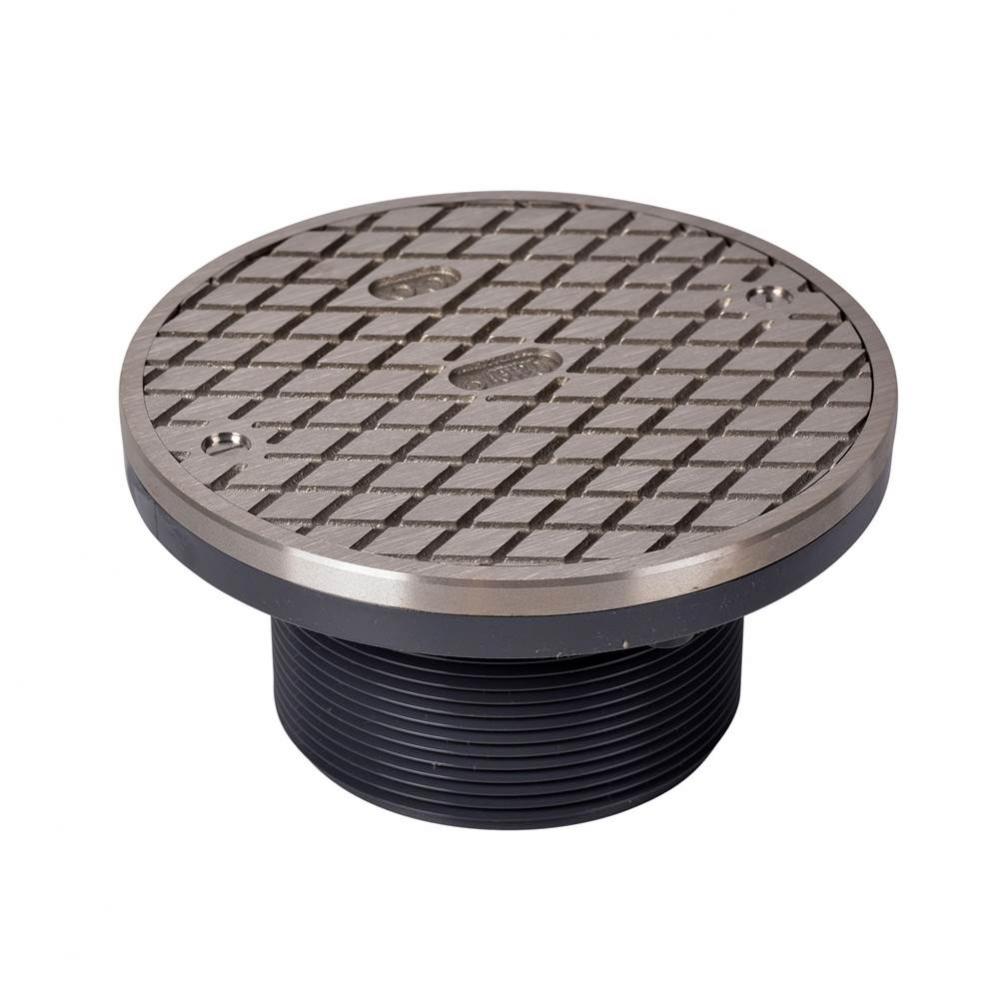 6 In. Nickel Cover W/Ring  Barrel