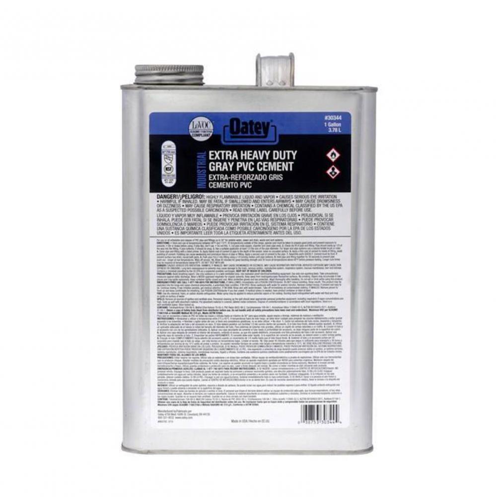 Gal Pvc Xhd Gray Industrial Cement - Wide Mouth