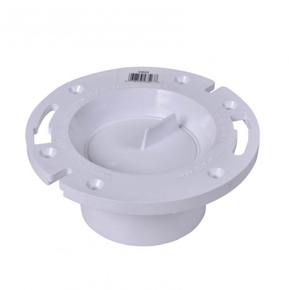 3-4 In. Abs Long Pattern Flange Ring W/O Cap