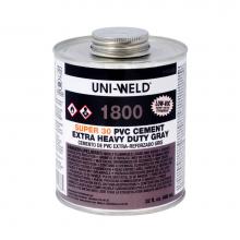 Oatey 1836S - Gray Pvc Extra Heavy Body Cement Qt