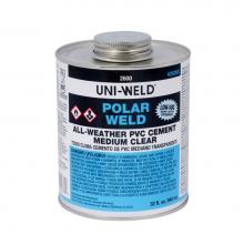 Oatey 2636S - Clear Polar-Weld Pvc Cement Qt
