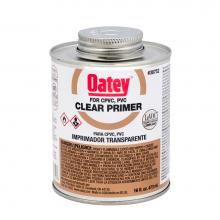 Oatey 30752 - 16 Oz Clear Primer - Nsf Listed