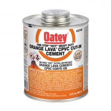 Oatey 32168 - 32 Oz Cpvc Heavy Duty Orange Lava