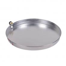 Oatey 34176 - 28 In. Aluminum Water Heater Pan W/1 In. Cpvc Adapter