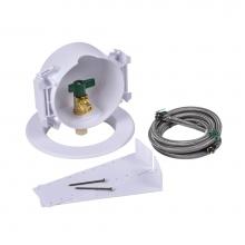 Oatey 39267 - Rimob 1/4 Turn Cpvc, Std Pack, Ss Hose Ll