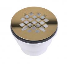 Oatey 42047 - 2 Part Pvc Shower Drain W/Pb Strainer