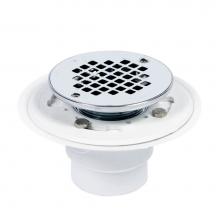 Oatey 42219 - 2-3 In. Low Profile W/Screw And Ss Strainer Pvc