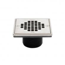 Oatey 42278 - Abs Square Barrel Only Bn Screw Strainer W/Ring