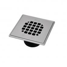 Oatey 42288 - Abs Square Barrel Only Polished Ss Snap In Strainer W/Ring