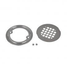 Oatey 42340 - Round Brushed Nickel Snap Strainer W/Ring