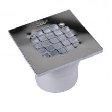 Oatey 42388 - 2 Part Slab Drain W/Square Ss Pvc