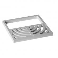 Oatey 42751 - 9 3/16 In. 1/2 Top Grate-Floor Sink