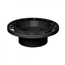 Oatey 43508 - Level-Fit, 3 Inside Fit Flange, Open, Abs, W/Pl Ring