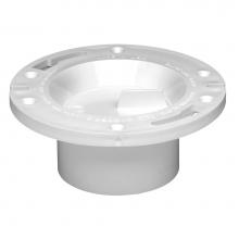 Oatey 43523 - 3-4 In. Long Pattern Level-Fit Flange W/Cap Pvc
