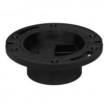 Oatey 43528 - 3-4 In. Short Slot Level-Fit Flange W/Cap Abs