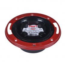 Oatey 43558 - Easy Tap, 3''X4'' Hub Flange, Testable, Abs W/Mtl Ring