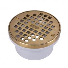 Oatey 43599 - 3-4 In. General Purpose Drain W/Brass Strainer  Ring Pvc