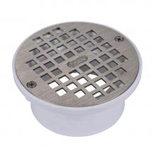 Oatey 43601 - 3-4 In. General Purpose Drain W/Nickel Strainer Pvc