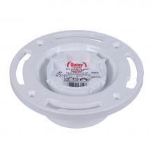 Oatey 43612 - Easy Tap, 3''X4'' Hub Flange, Testable, Pvc W/Pl Ring