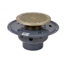 Oatey 72354 - 4 In. Pvc Nickel Drain W/8 In. Nickel Strainer
